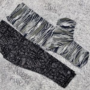 Pair of Zumba Wear Cropped Leggings